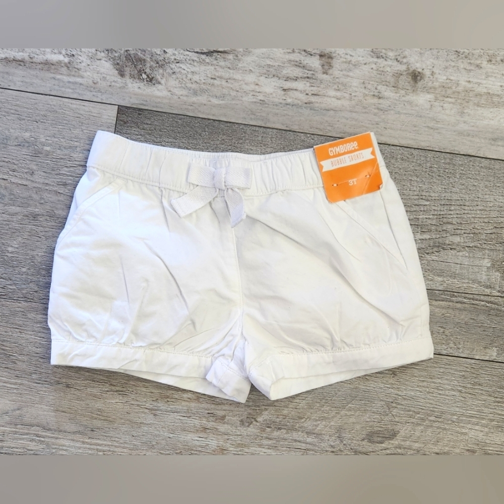 Gymboree Classic White Bubble Shorts